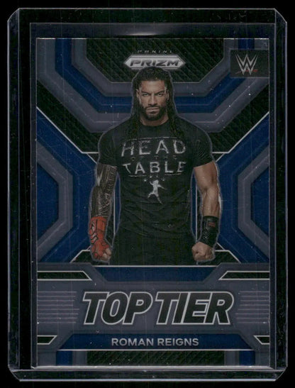 2023 Panini Prizm WWE Roman Reigns #30 Top Tier Wrestling