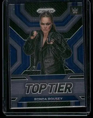 2023 Panini Prizm WWE Ronda Rousey #TT-40 Wrestling - UFC/MMA Card Single