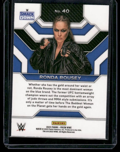 2023 Panini Prizm WWE Ronda Rousey #TT-40 Wrestling