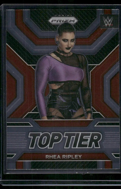 2023 Panini Prizm WWE Top Tier Rhea Ripley #20 Wrestling