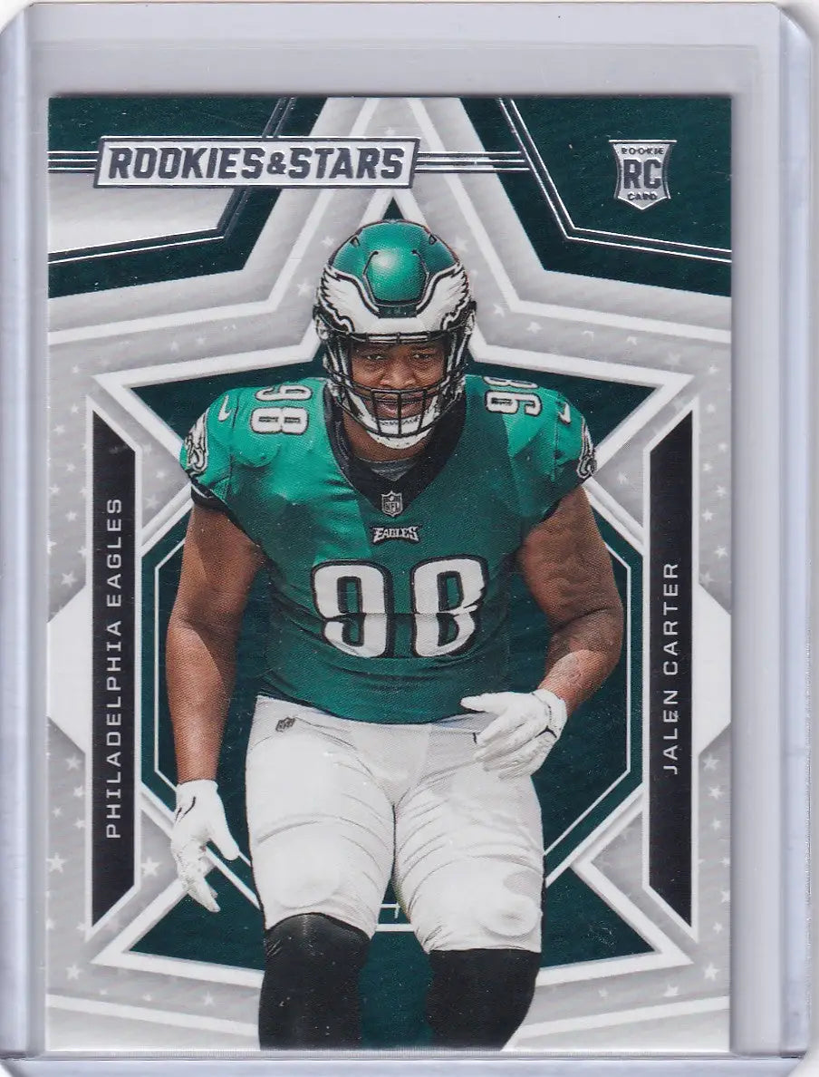 2023 Panini Rookies and Stars #148 Jalen Carter - Philadelphia Eagles - Football Card Single