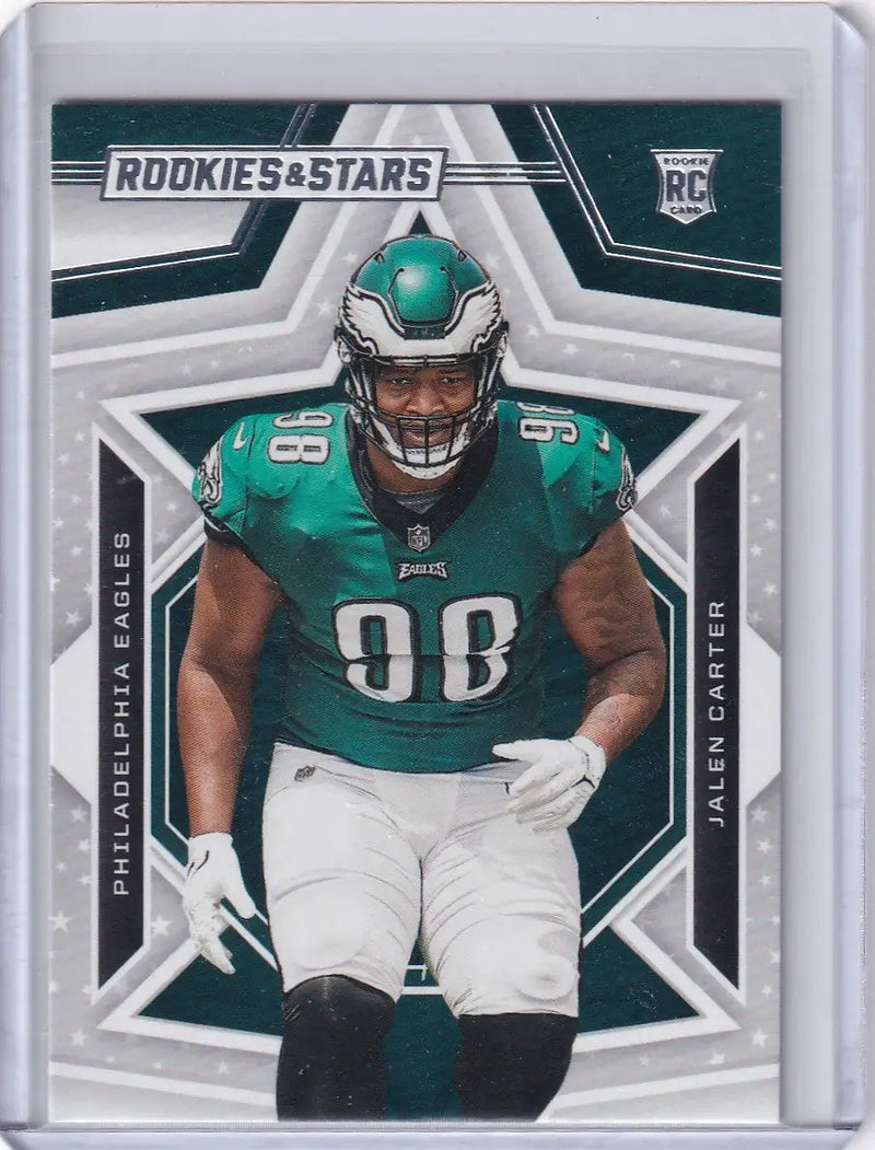 2023 Panini Rookies and Stars #148 Jalen Carter - Philadelphia Eagles - Football Card Single