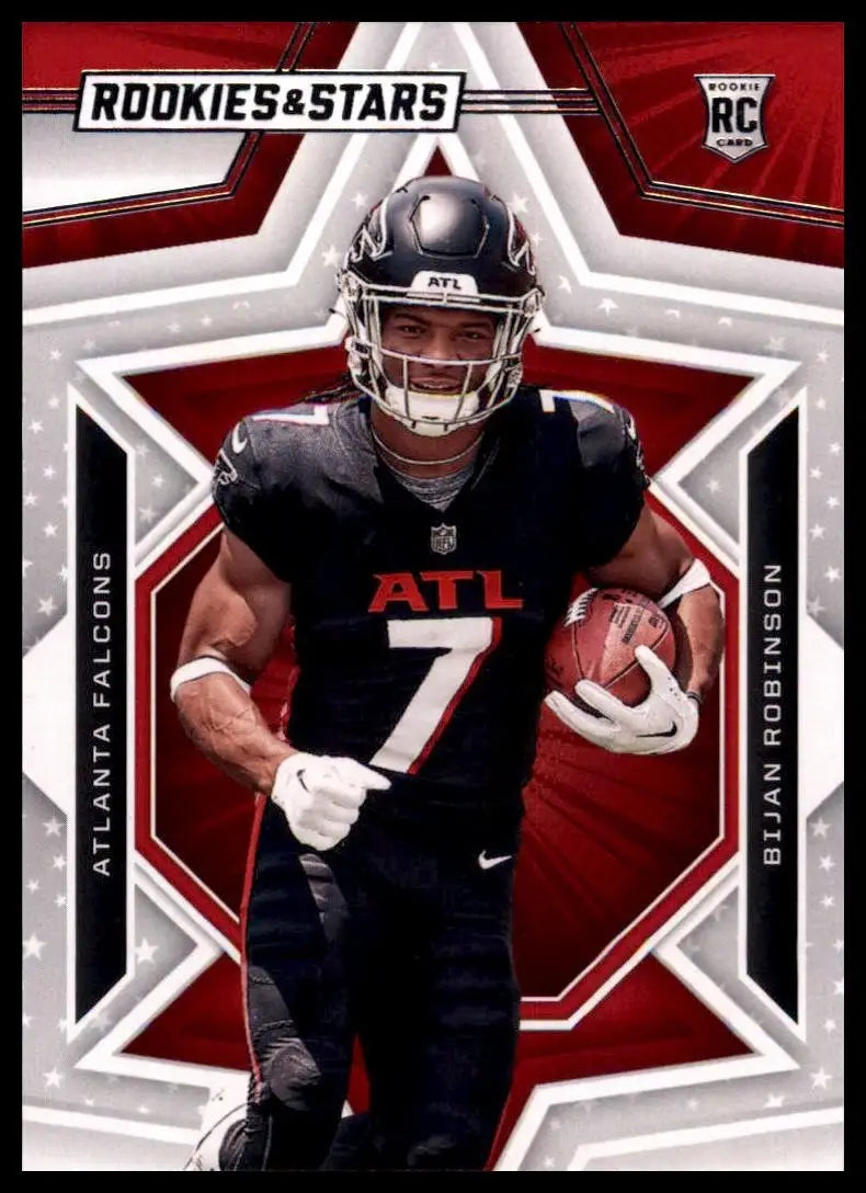 2023 Panini Rookies & Stars Bijan Robinson #104 Atlanta Falcons Football Card