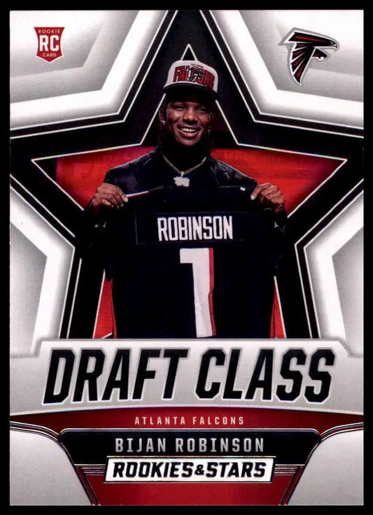2023 Panini Rookies & Stars Draft Class Bijan Robinson #DC-2 Atlanta Falcons NFL