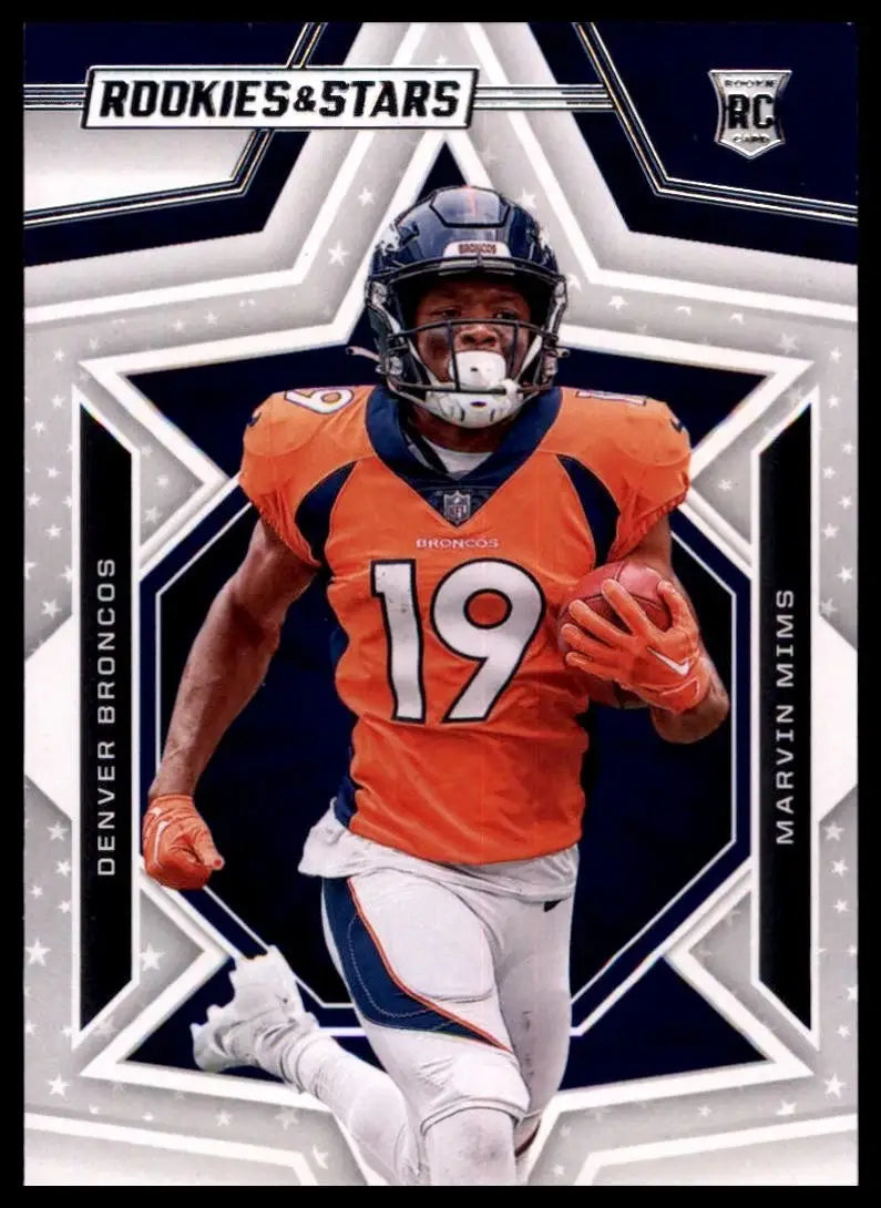 2023 Panini Rookies & Stars Marvin Mims #166 Denver Broncos Football Card NFL