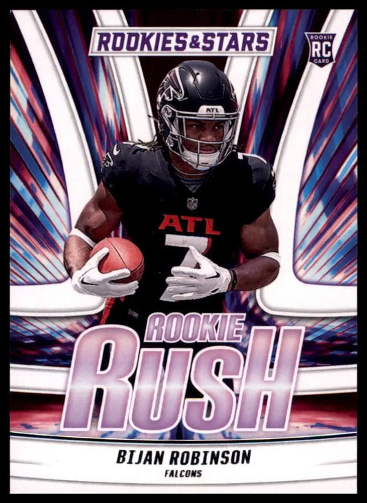 2023 Panini Rookies & Stars Rookie Rush Bijan Robinson #RR-2 Atlanta Falcons NFL