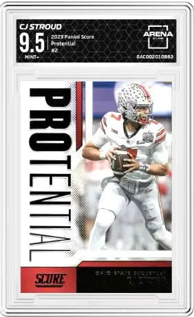 2023 Panini Score C.J. Stroud #2 Protential AC 9.5 - Football Card Single