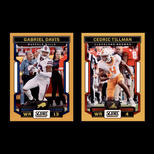 2023 Panini Score Gold #201 - 400 Complete Your Set You Choose Pick Football NFL - Football Card Single