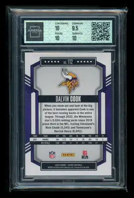 2023 Panini Score Lava Dalvin Cook #112 442/565 Football Arena Club 10 - Football Card Single