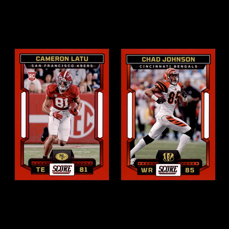 2023 Panini Score Red #201 - 400 Complete Your Set You Choose Pick Football NFL - Football Card Single