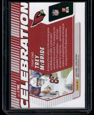 2023 Panini Score Trey McBride #CTM6 Football - Football Card Single