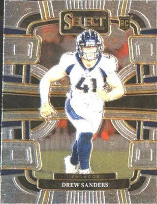 2023 Panini Select #30 Drew Sanders Rookie Rookie - Football Card Single