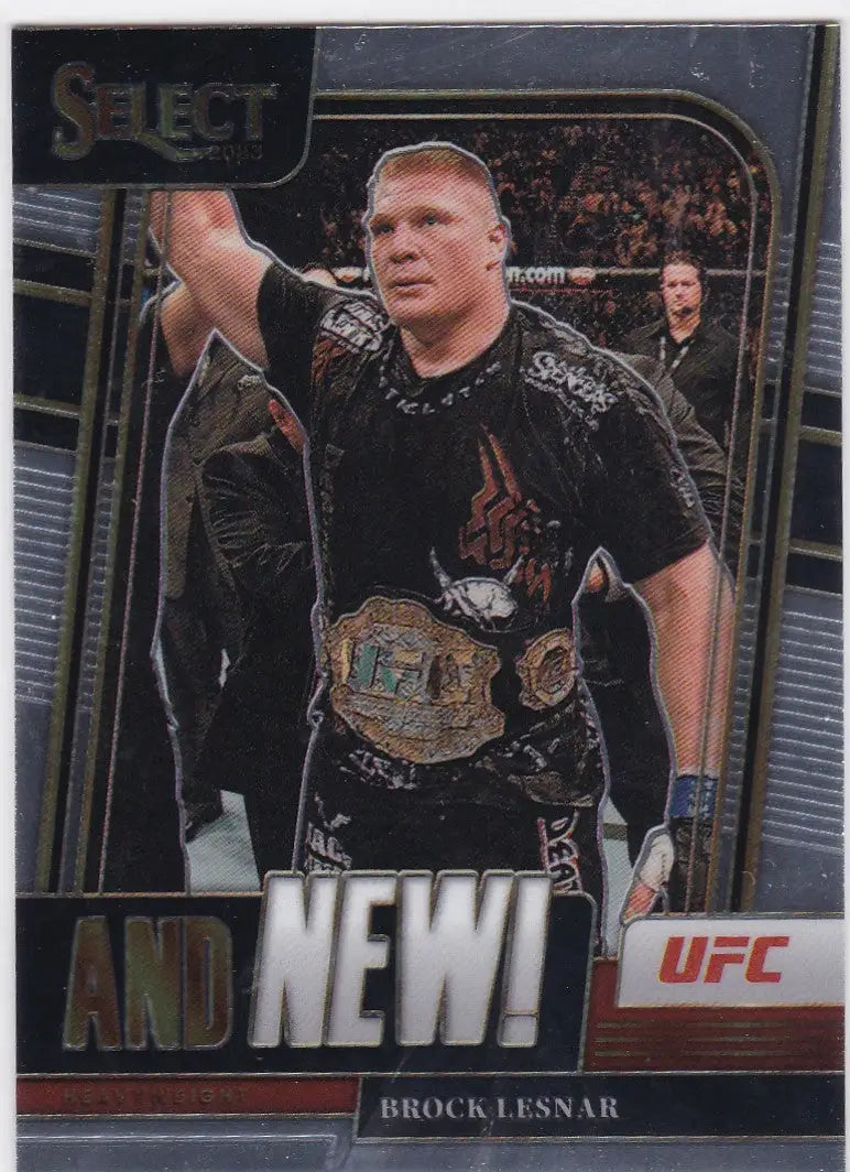2023 Panini Select #5 Brock Lesnar UFC Heavyweight - UFC/MMA Card Single