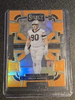 2023 Panini Select #72 Bryan Bresee Orange Prizms Die Cuts #/499 - Football Card Single