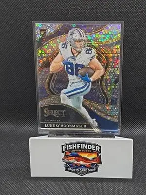 2023 Panini Select - Club Level Luke Schoonmaker #238 Disco Prizm (RC) - Football Card Single