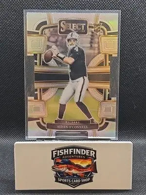 2023 Panini Select - Concourse Aidan O’Connell #58 Silver Prizm Die-Cut (RC) - Football Card Single