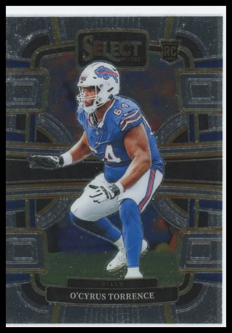 2023 Panini Select - Concourse O’Cyrus Torrence #12 (RC) - Football Card Single