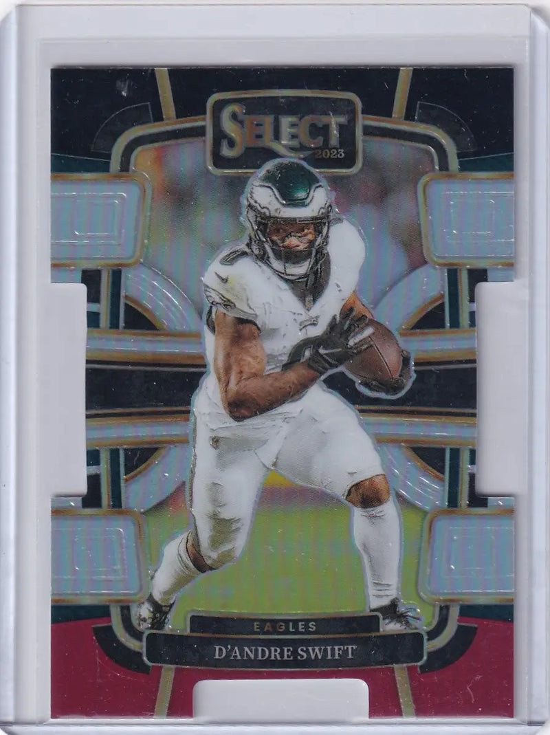2023 Panini Select Concourse Red & Black Die-Cut #81 D’andre Swift - Eagles - Football Card Single