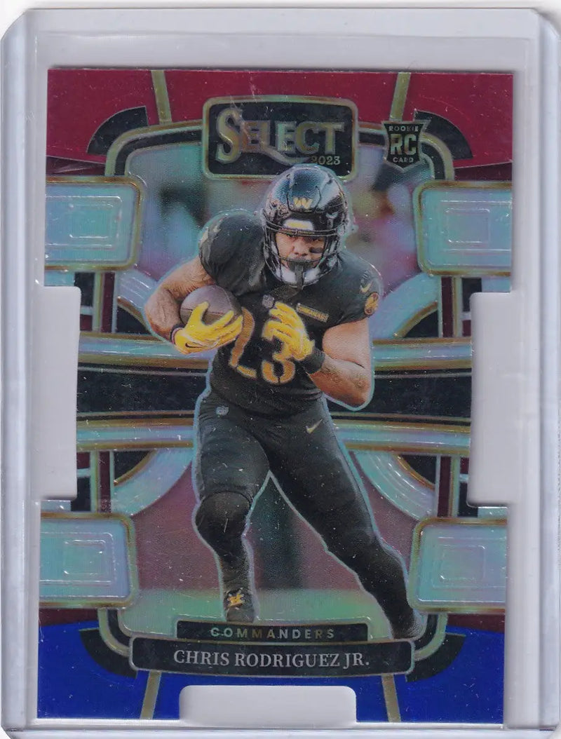 2023 Panini Select Concourse Red White Blue #100 Chris Rodriguez - Commanders - Football Card Single