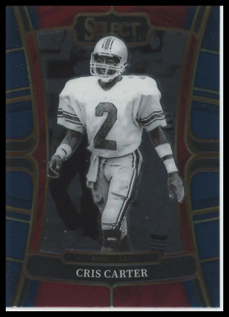 2023 Panini Select Draft Picks - Concourse Cris Carter #93 Blue - Football Card Single