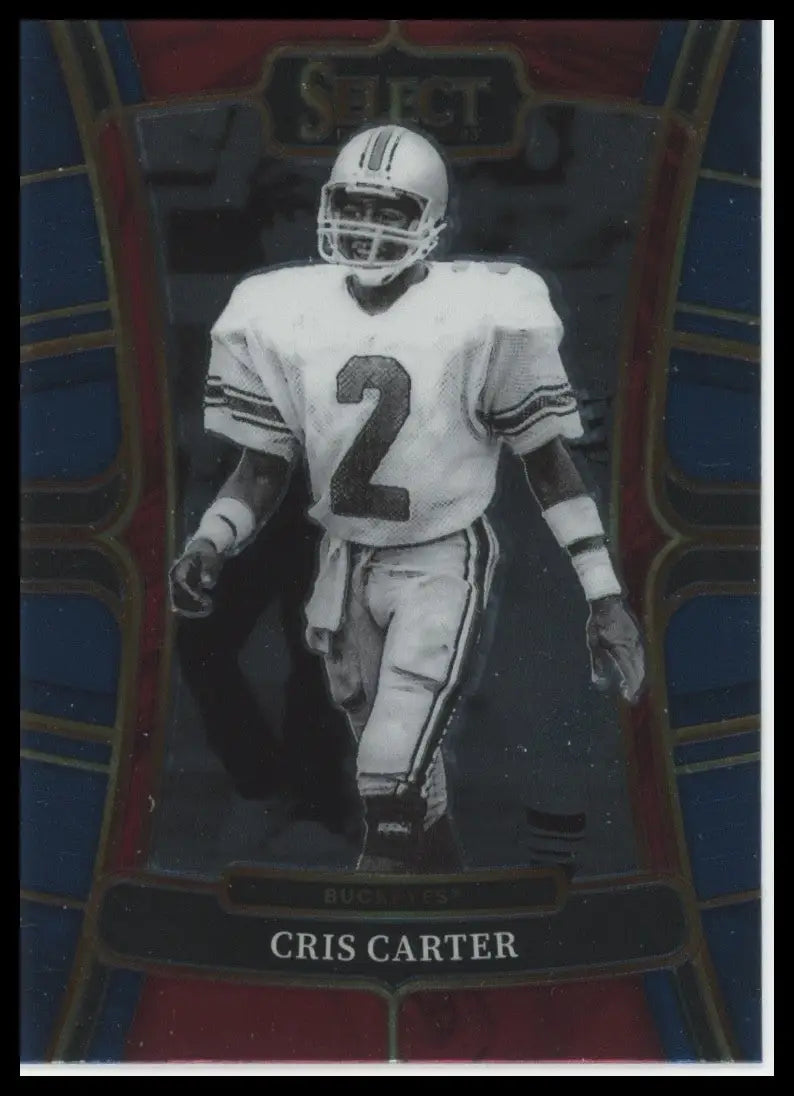 2023 Panini Select Draft Picks Concourse Cris Carter #93 Ohio State Buckeyes - Football Card Single