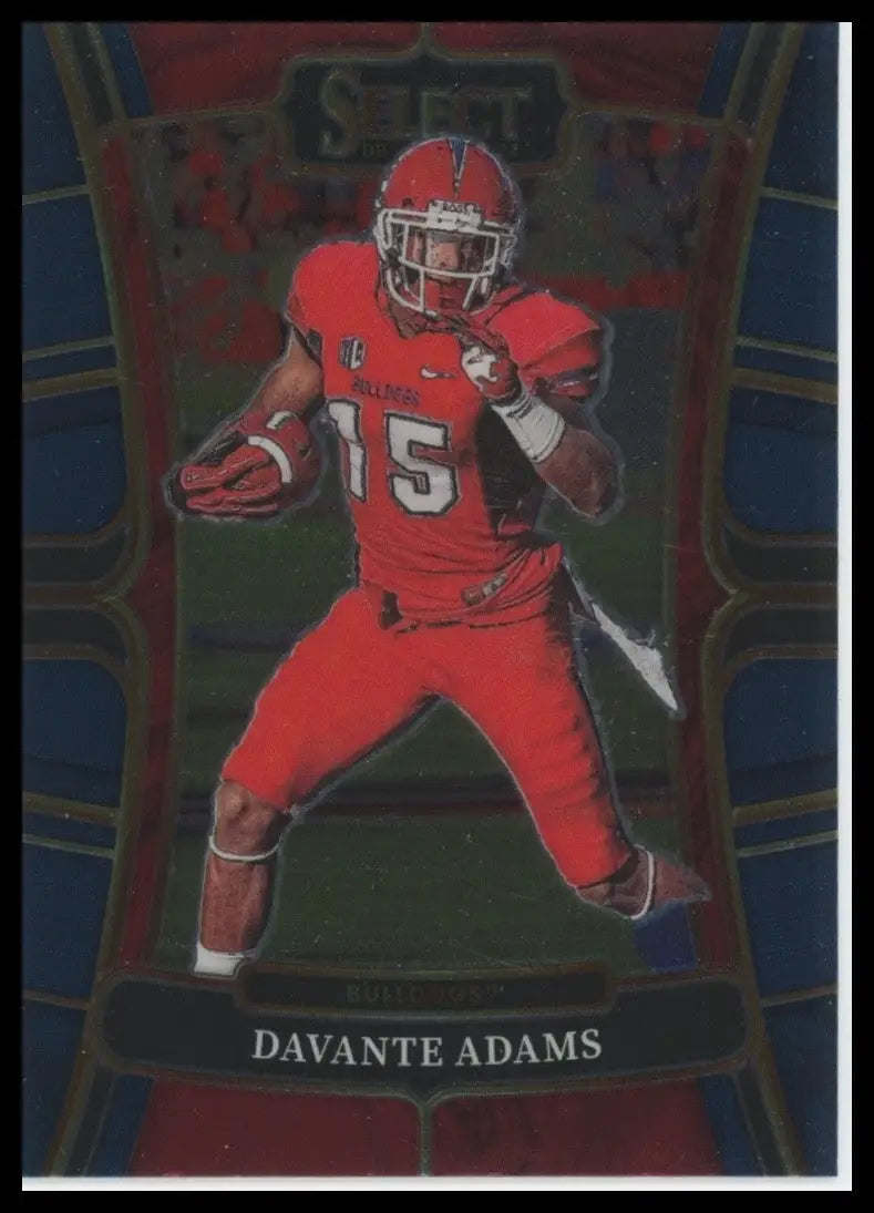2023 Panini Select Draft Picks - Concourse Davante Adams #53 Blue - Football Card Single