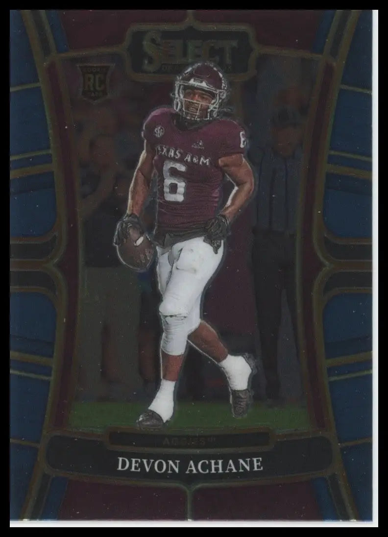 2023 Panini Select Draft Picks - Concourse De’Von Achane #20 Blue (RC) - Football Card Single