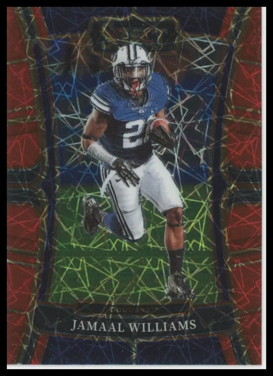 2023 Panini Select Draft Picks - Concourse Jamaal Williams #49 Red Lazer Prizm - Football Card Single