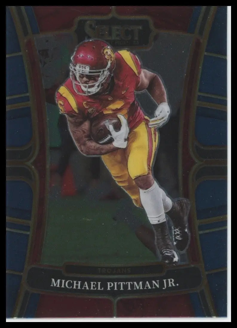 2023 Panini Select Draft Picks Concourse Michael Pittman Jr #56 USC Trojans Card - Football Card Single