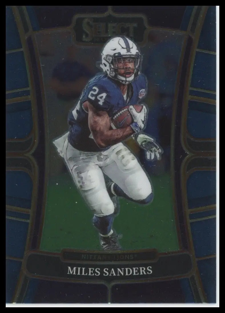 2023 Panini Select Draft Picks Concourse Miles Sanders #40 Penn State Lions Card - Football Card Single