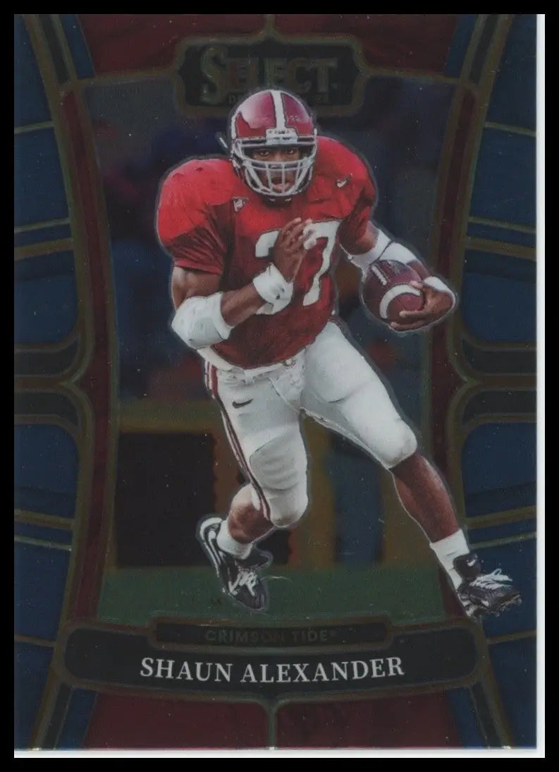 2023 Panini Select Draft Picks Concourse Shaun Alexander 28 Alabama Crimson Tide