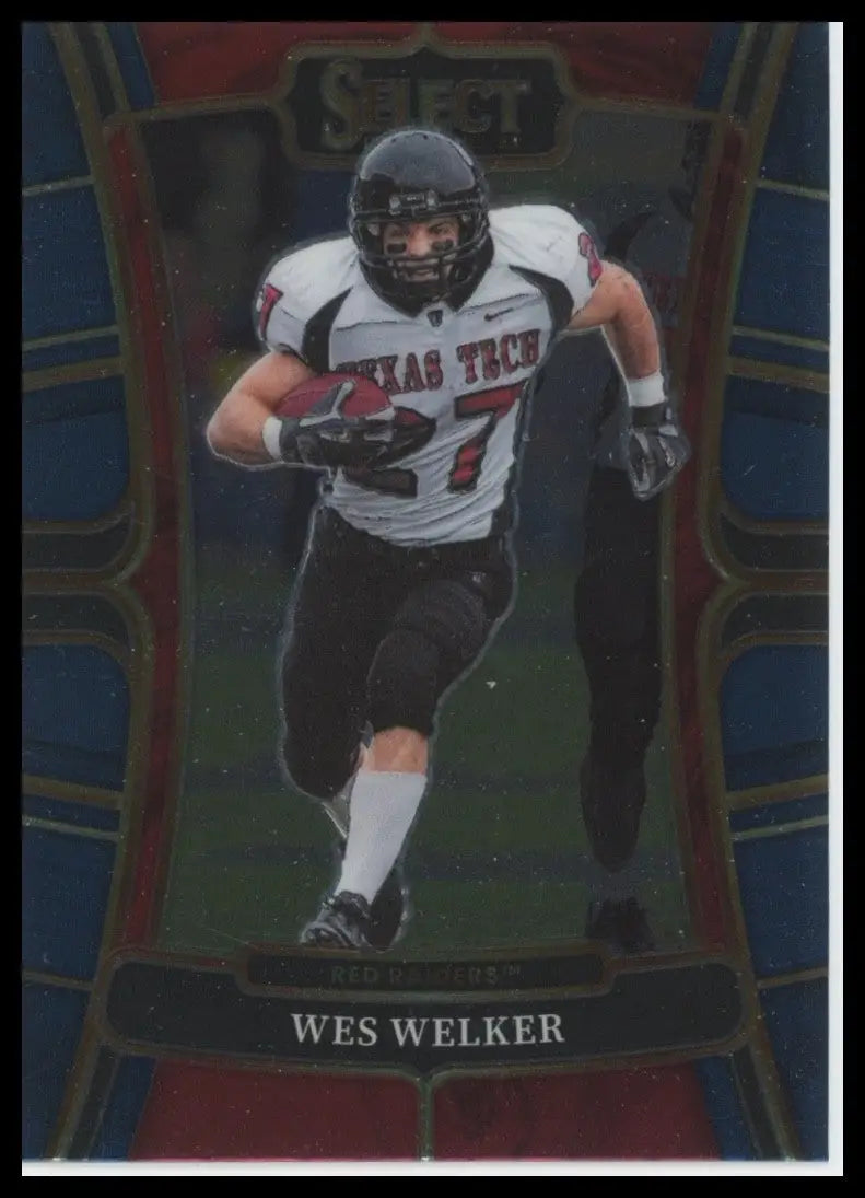 2023 Panini Select Draft Picks - Concourse Wes Welker #98 Blue - Football Card Single