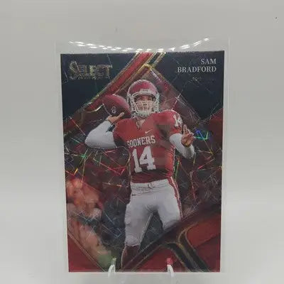 2023 Panini Select Draft Picks Sam Bradford Red Lazer Prizm #151 Sooners - Football Card Single