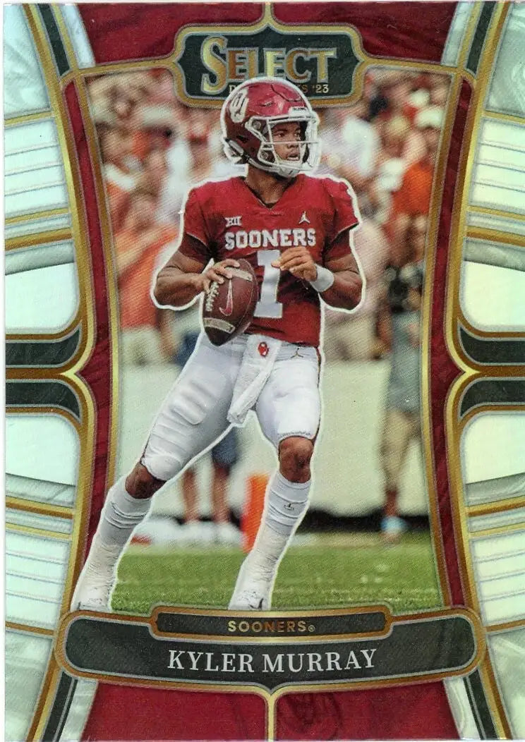 2023 Panini Select Draft Picks Silver Concourse #36 Kyler Murray Sooners Card