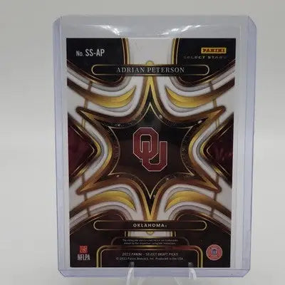 2023 Panini Select Draft Picks - Select Stars Adrian Peterson #SS-AP - Football Card Single