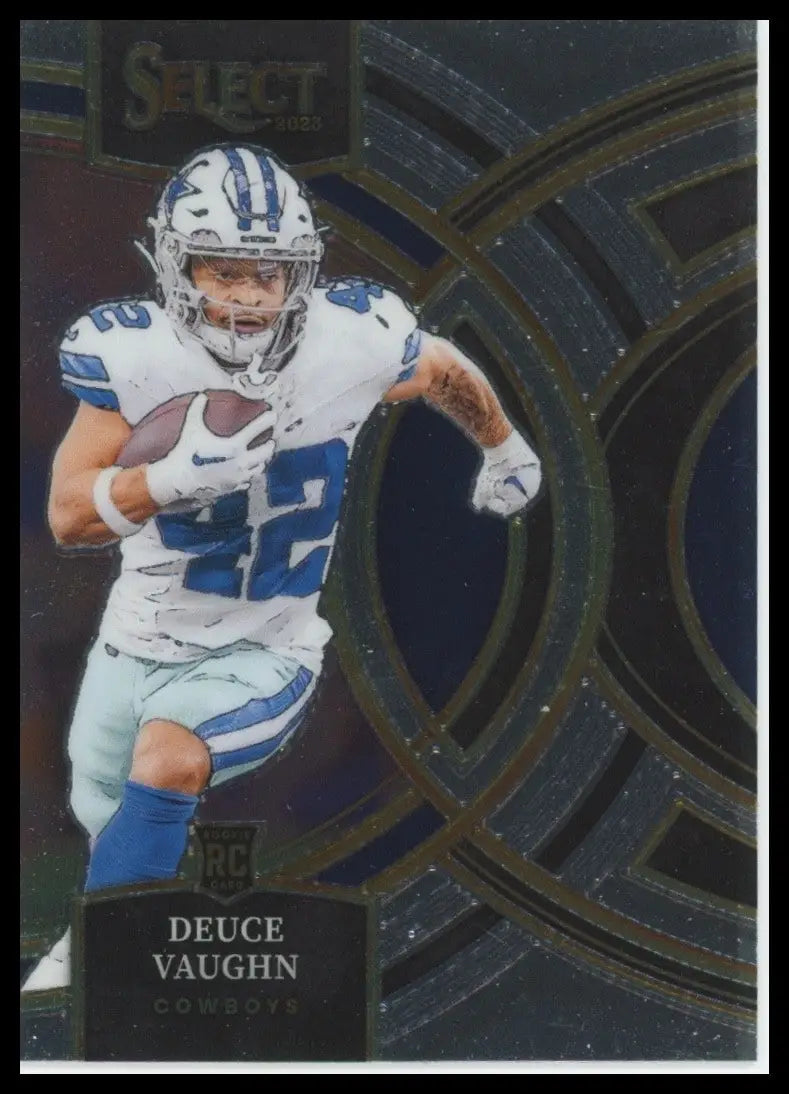2023 Panini Select Premier Level Deuce Vaughn #128 Rookie Dallas Cowboys Card - Football Card Single