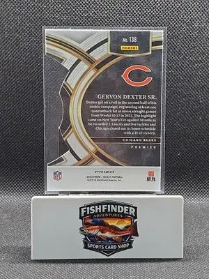 2023 Panini Select - Premier Level Gervon Dexter #138 Black & Red Prizm Die-Cut - Football Card Single
