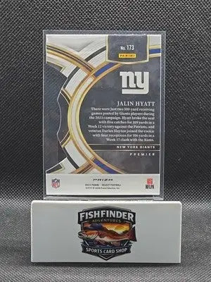 2023 Panini Select - Premier Level Jalin Hyatt #173 Red & Blue Prizm Die-Cut... - Football Card Single