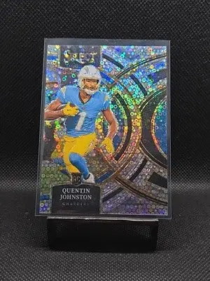 2023 Panini Select - Premier Level Quentin Johnston #196 Disco Prizm (RC) - Football Card Single