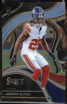 2023 Panini Select Silver Prizms Die Cuts #278 Deonte Banks - Football Card Single