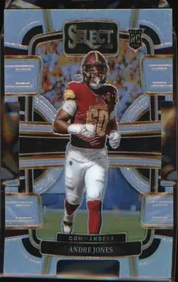 2023 Panini Select Silver Prizms Die Cuts #98 Andre Jones - Football Card Single