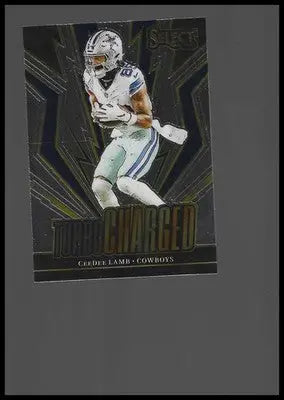 2023 Panini Select #TUR-CLA CeeDee Lamb Turbocharged