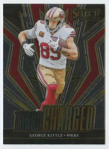 2023 Panini Select Turbocharged #25 George Kittle NM-MT 49ers ID:75418 - Football Card Single