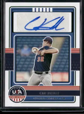 2023 Panini USA Baseball Stars & Stripes Cade Kuehler #CNTS-CK Auto - Baseball Card Single