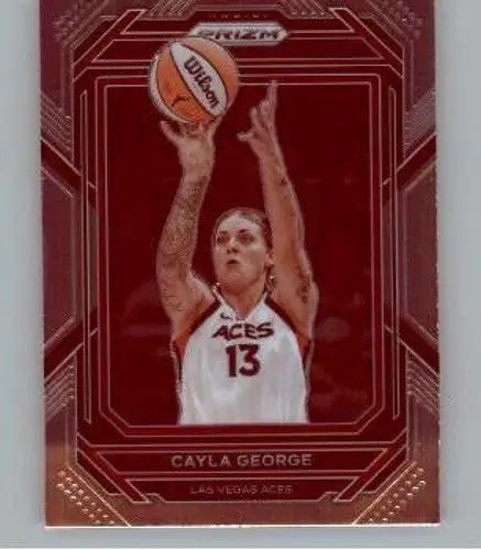 2023 Panini WNBA Prizm #58 Cayla George NM-MT ID:70727 - Basketball Card Single