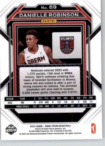 2023 Panini WNBA Prizm #69 Danielle Robinson NM-MT ID:70728 - Basketball Card Single