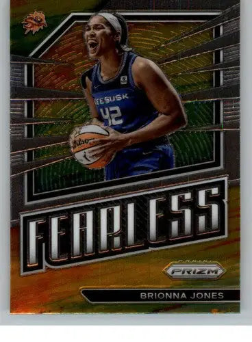 2023 Panini WNBA Prizm Fearless #1 Brionna Jones NM-MT ID:70718 - Basketball Card Single