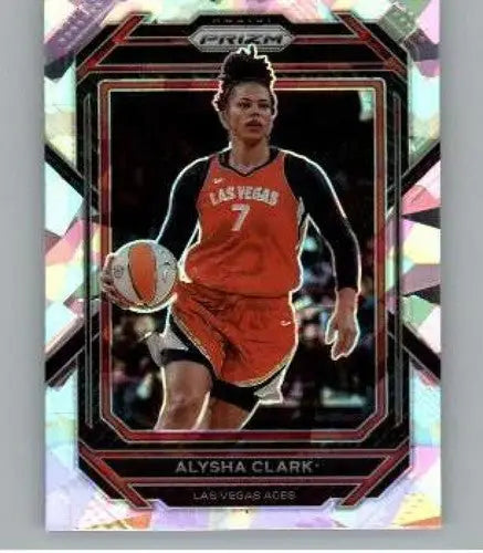 2023 Panini WNBA Prizm Prizms Ice #55 Alysha Clark NM-MT ID:70721 - Basketball Card Single