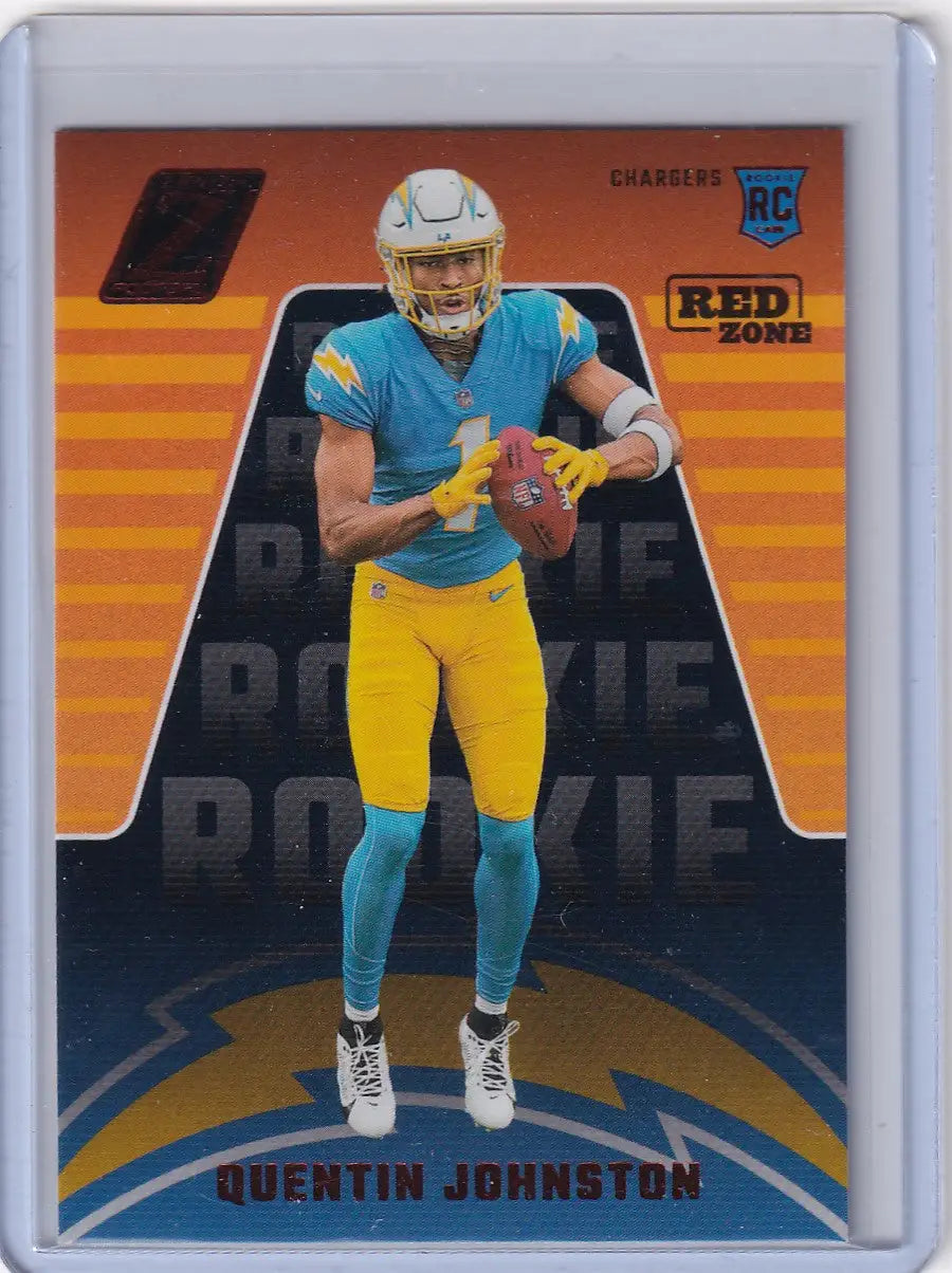 2023 Panini Zenith #175 Quentin Johnston - Los Angeles Chargers - Football Card Single