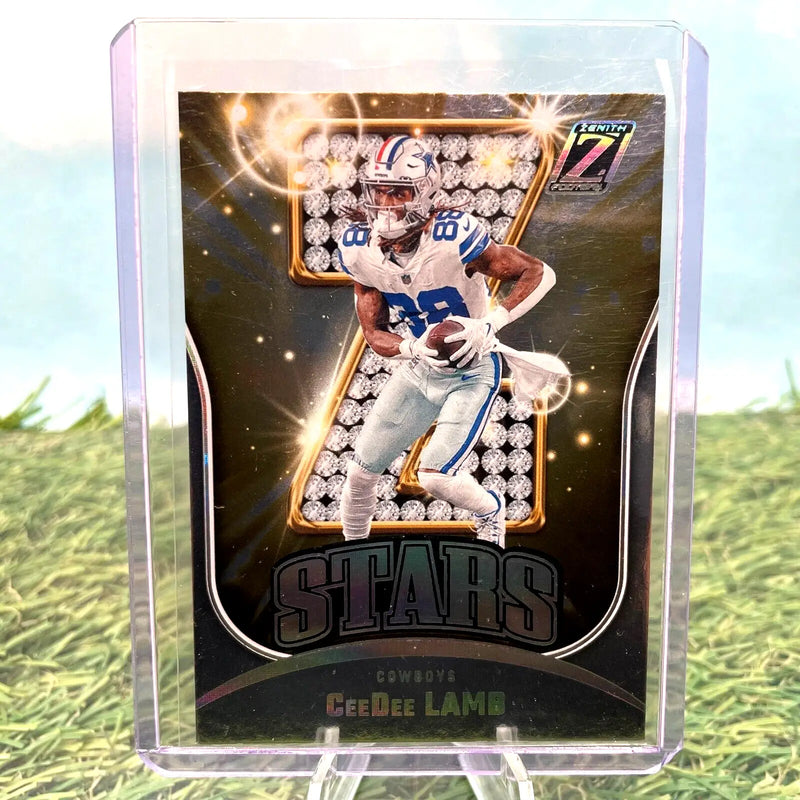 2023 Panini Zenith Football- CeeDee Lamb -Z-Stars- #18 -Dallas Cowboys - Football Card Single
